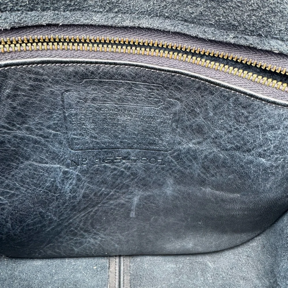 Vintage Coach Patricia Legacy - Navy - Picture 8 of 8